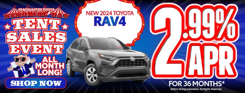 New 2024 Toyota RAV4 | 2.99% APR for 36 Months*